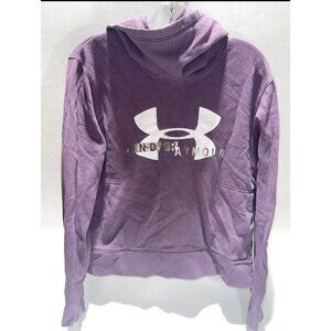 Ladie’s Purple Under Armour Cowl Neck/Hoodie Size Large
